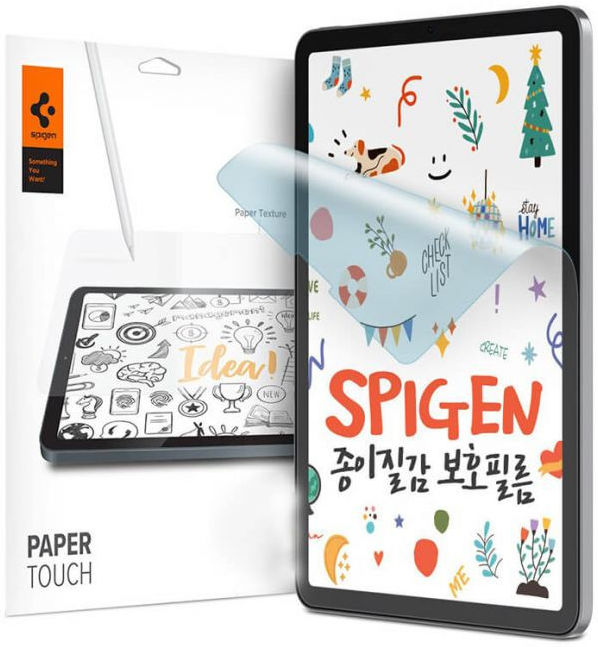 Spigen Paper Touch iPad Pro 12.9 2020/2021 Screen Protector afbeelding 1