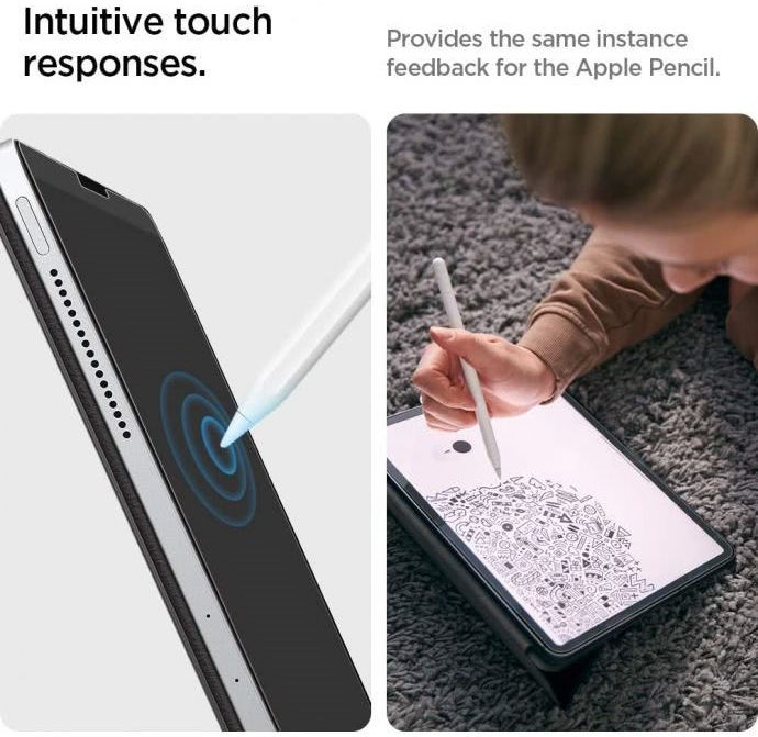 Spigen Paper Touch iPad Pro 12.9 2020/2021 Screen Protector afbeelding 3