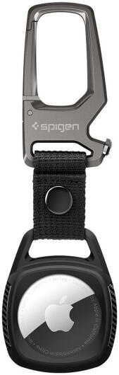 Spigen Apple AirTag Case Rugged Armor Mat Zwart afbeelding 1