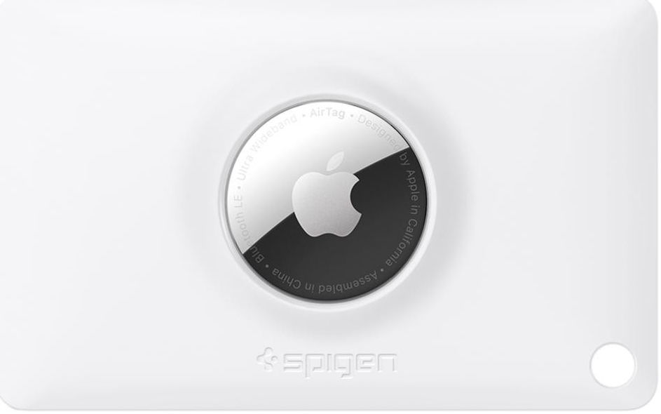 Spigen Air Fit Apple AirTag Kaart Case Mat Wit afbeelding 3