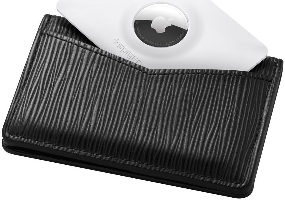Spigen Air Fit Apple AirTag Kaart Case Mat Wit afbeelding 7