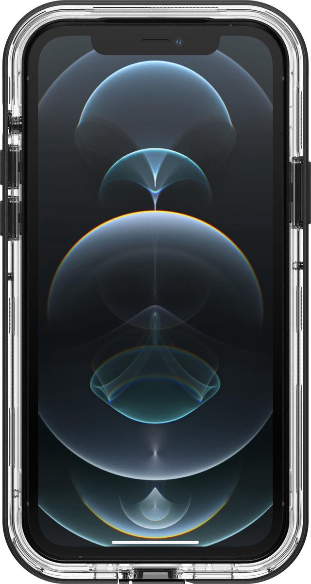 LifeProof Next Apple iPhone 12 / 12 Pro Hoesje Transparant/Zwart afbeelding 2