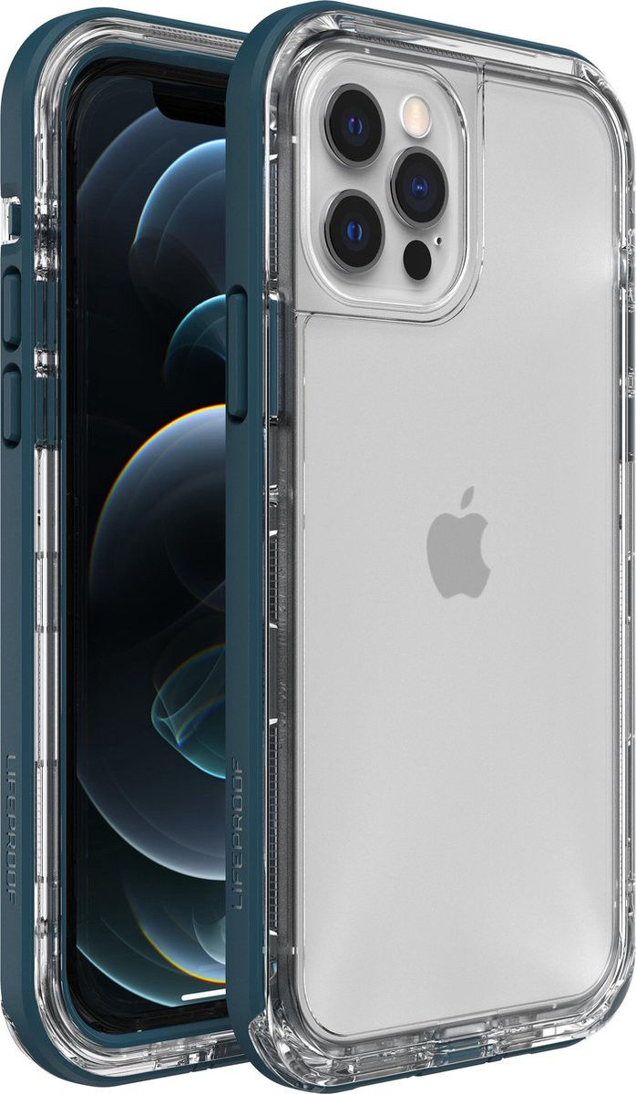 LifeProof Next Apple iPhone 12 / 12 Pro Hoesje Transparant/Zwart afbeelding 1
