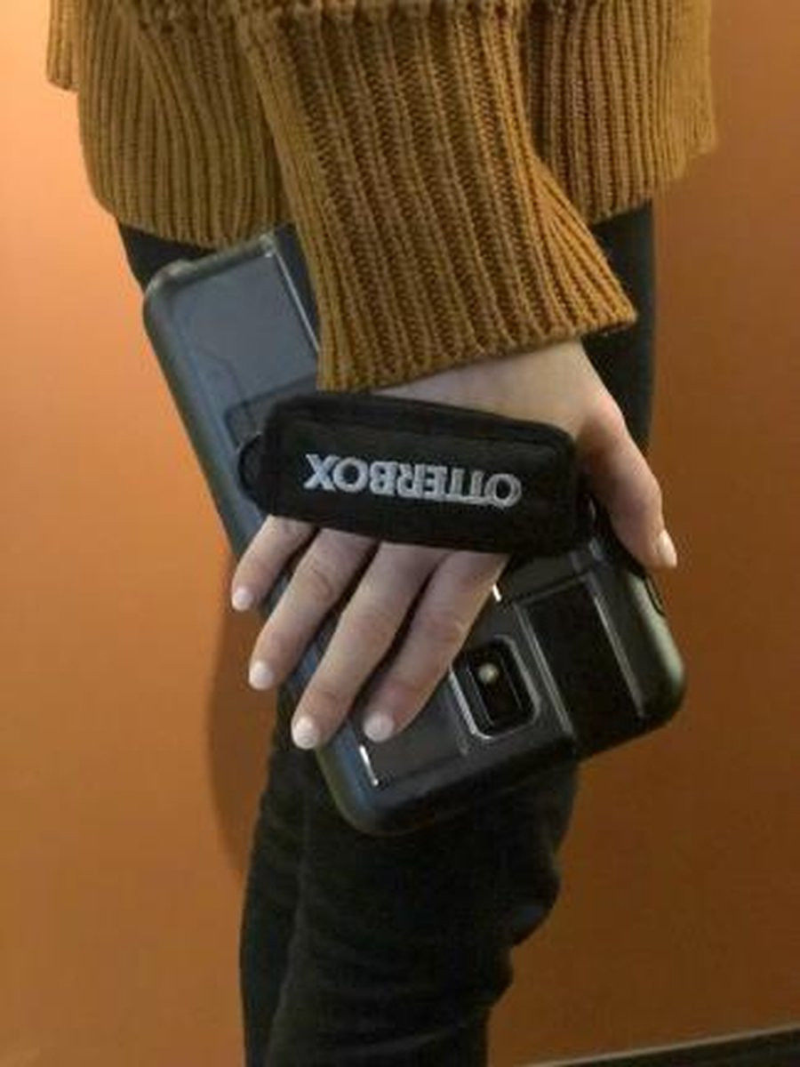 OtterBox Universe Series Hand en Schouder Riem Zwart afbeelding 4