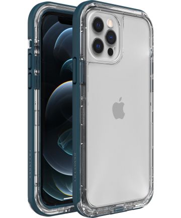 LifeProof Next Apple iPhone 12 / 12 Pro Hoesje Transparant/Blauw Hoesjes