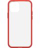 OtterBox React Apple iPhone 12 / 12 Pro Hoesje Transparant Rood