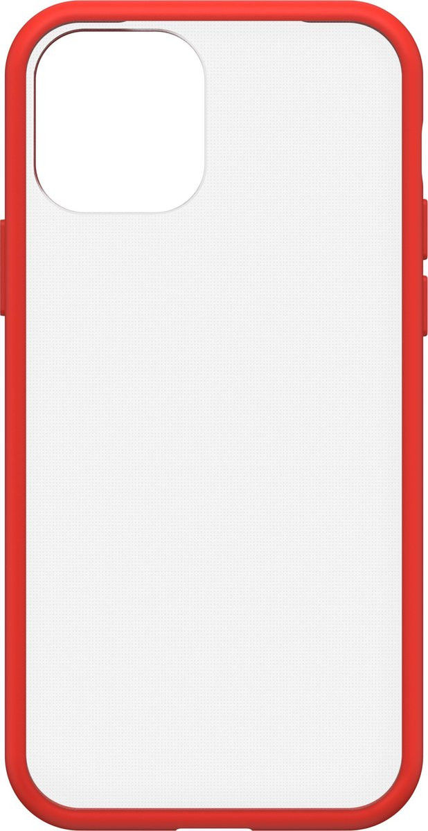OtterBox React Apple iPhone 12 / 12 Pro Hoesje Transparant Rood afbeelding 10