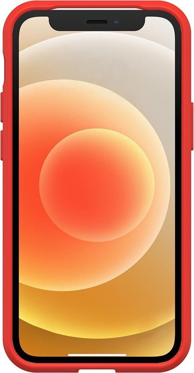 OtterBox React Apple iPhone 12 / 12 Pro Hoesje Transparant Rood afbeelding 4