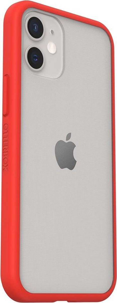 OtterBox React Apple iPhone 12 / 12 Pro Hoesje Transparant Rood afbeelding 5