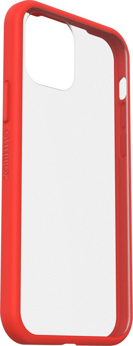 OtterBox React Apple iPhone 12 / 12 Pro Hoesje Transparant Rood afbeelding 7