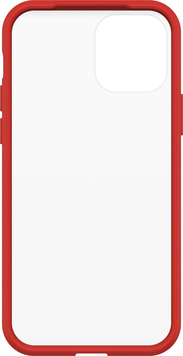 OtterBox React Apple iPhone 12 / 12 Pro Hoesje Transparant Rood afbeelding 9