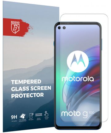 Rosso Motorola Moto G100 9H Tempered Glass Screen Protector Screen Protectors