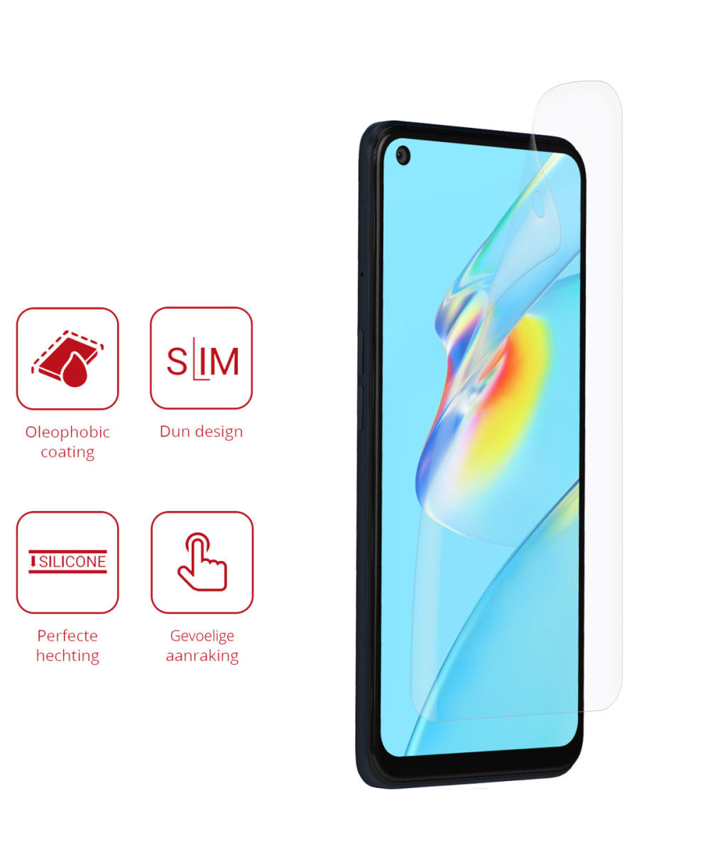 Rosso Oppo A54 Ultra Clear Screen Protector Duo Pack afbeelding 2