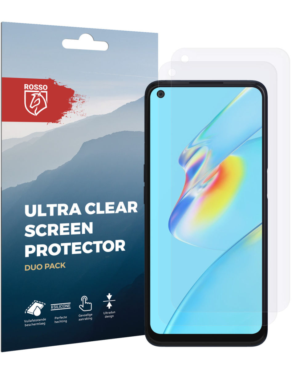 Rosso Oppo A54 Ultra Clear Screen Protector Duo Pack afbeelding 9