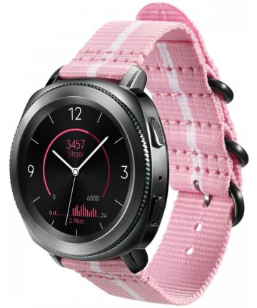 Origineel Samsung Premium Nato Universeel Watch 20MM Bandje Roze Bandjes