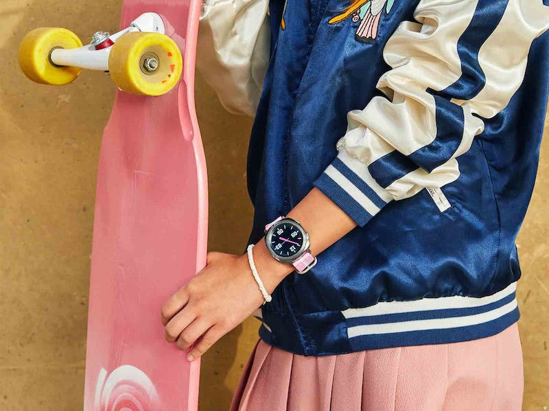 Origineel Samsung Premium Nato Universeel Watch 20MM Bandje Roze afbeelding 3
