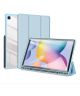 Dux Ducis Toby Samsung Galaxy Tab S6 Lite Hoes Tri-Fold Bookcase Blauw
