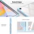 Dux Ducis Toby Samsung Galaxy Tab S6 Lite Hoes Tri-Fold Bookcase Blauw afbeelding 4