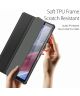 Dux Ducis Toby Samsung Galaxy Tab A7 Lite Hoes Tri-Fold Bookcase Zwart