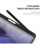 Dux Ducis Toby Samsung Galaxy Tab S7 FE Hoes Tri-Fold Book Case Zwart