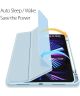 Dux Ducis Toby Series Apple iPad Pro 11 Hoes Tri-Fold Book Case Blauw