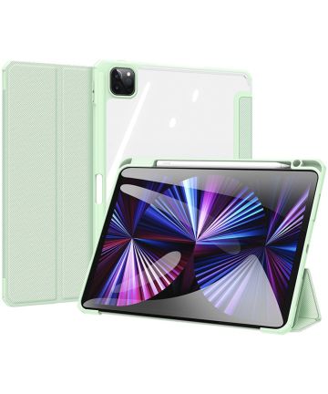 Dux Ducis Toby Series Apple iPad Pro 11 Hoes Tri-Fold Book Case Groen Hoesjes
