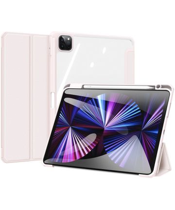 Dux Ducis Toby Series Apple iPad Pro 11 Hoes Tri-Fold Book Case Roze Hoesjes