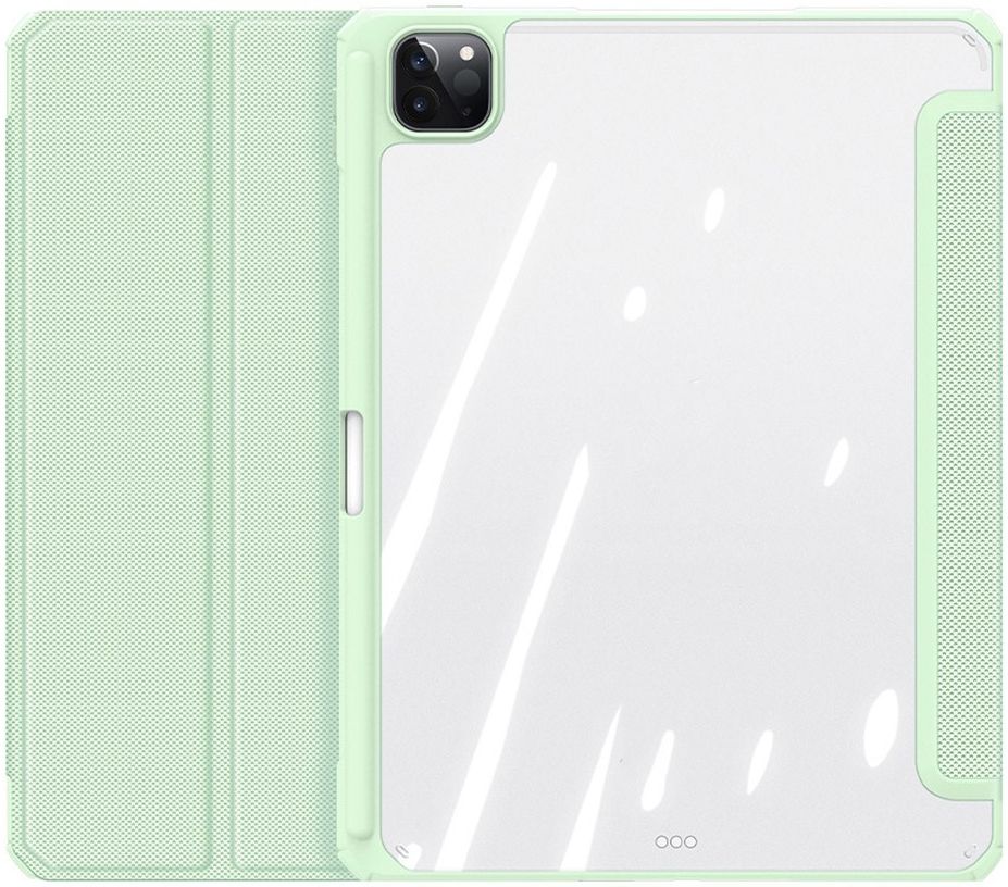 Dux Ducis Toby Apple iPad Pro 12.9 Hoes Tri-Fold Book Case Groen afbeelding 2
