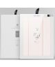Dux Ducis Toby Apple iPad Pro 12.9 Hoes Tri-Fold Book Case Roze