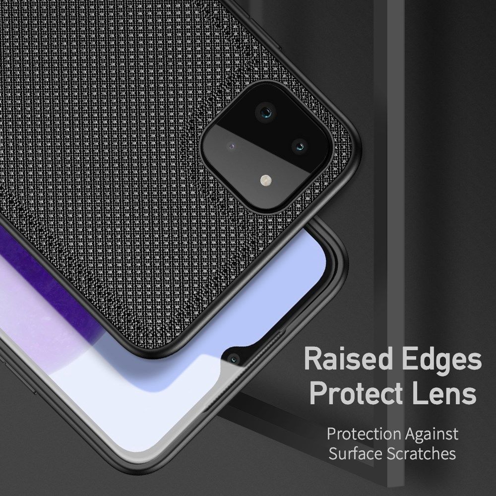 Dux Ducis Fino Series Samsung Galaxy A22 5G Hoesje Back Cover Zwart afbeelding 3