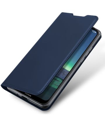 Dux Ducis Skin Pro Series Nokia 1.4 Hoesje Portemonnee Book Case Blauw Hoesjes