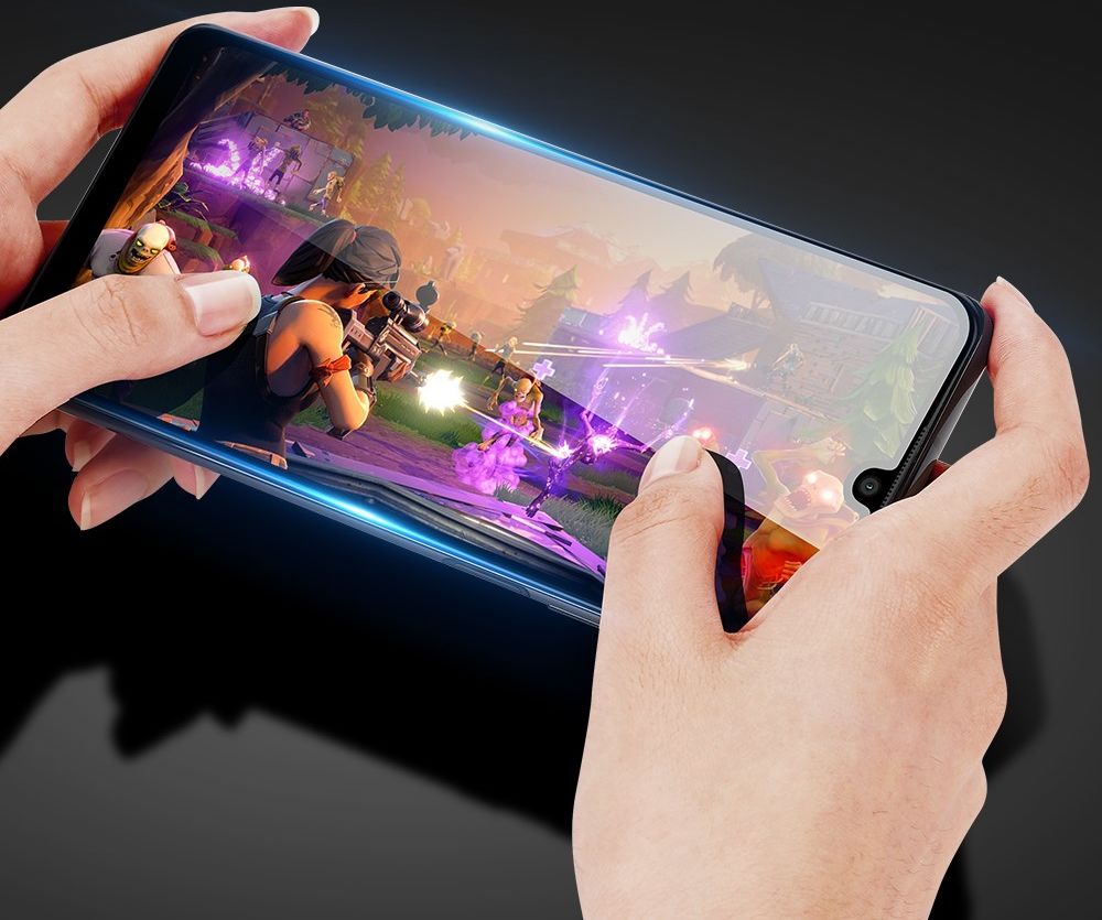 Dux Ducis Samsung Galaxy A22 5G Screen Protector Tempered Glass afbeelding 4