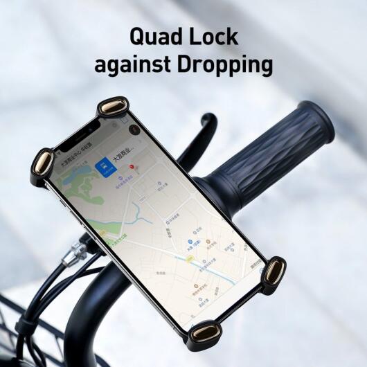 Baseus 360° Fiets Telefoonhouder voor Smartphones 4.7 tot 6.7 Inch afbeelding 6