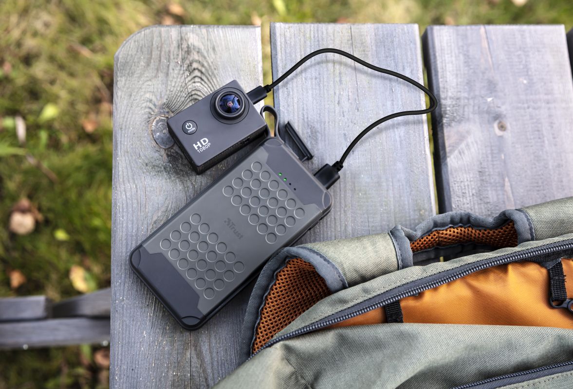 Trust Hyke Waterbestendige Fast Charge Outdoor Powerbank 10.000 mAh afbeelding 11