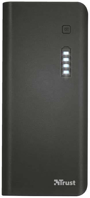 Trust Primo Powerbank 13.000 mAh met Twee Outputs 2.1A Zwart afbeelding 2