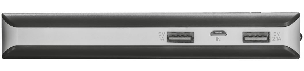 Trust Primo Powerbank 13.000 mAh met Twee Outputs 2.1A Zwart afbeelding 6