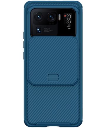Nillkin CamShield Xiaomi Mi 11 Ultra Hoesje met Camera Slider Blauw Hoesjes