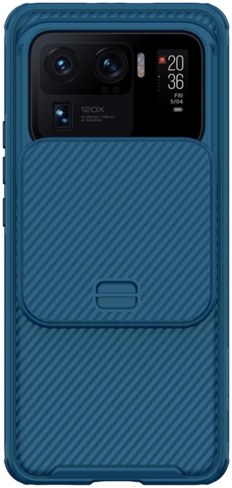 Nillkin CamShield Xiaomi Mi 11 Ultra Hoesje met Camera Slider Blauw afbeelding 1