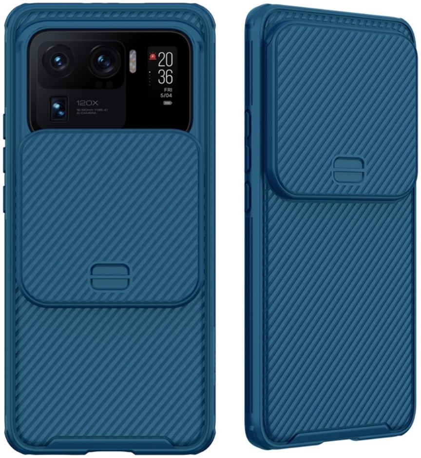 Nillkin CamShield Xiaomi Mi 11 Ultra Hoesje met Camera Slider Blauw afbeelding 12