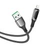 Hoco S51 Fast Charge 2.4A USB naar Apple Lightning Kabel 1.2M Zwart