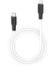 Hoco X21 Plus 20W USB-C naar Apple Lightning PD Kabel 3A 1 Meter Wit