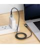Hoco U100 USB-C naar USB-C Haakse Draaibare Kabel 100W 1.5 Meter Rood