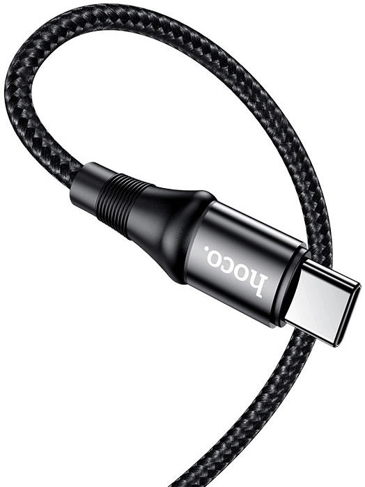 Hoco X50 USB-C naar USB-C Kabel 100W 2 Meter Zwart afbeelding 1