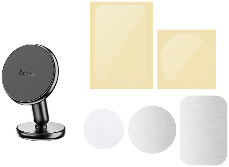 Hoco Universele Magnetische Dashboard Telefoonhouder Zilver afbeelding 3
