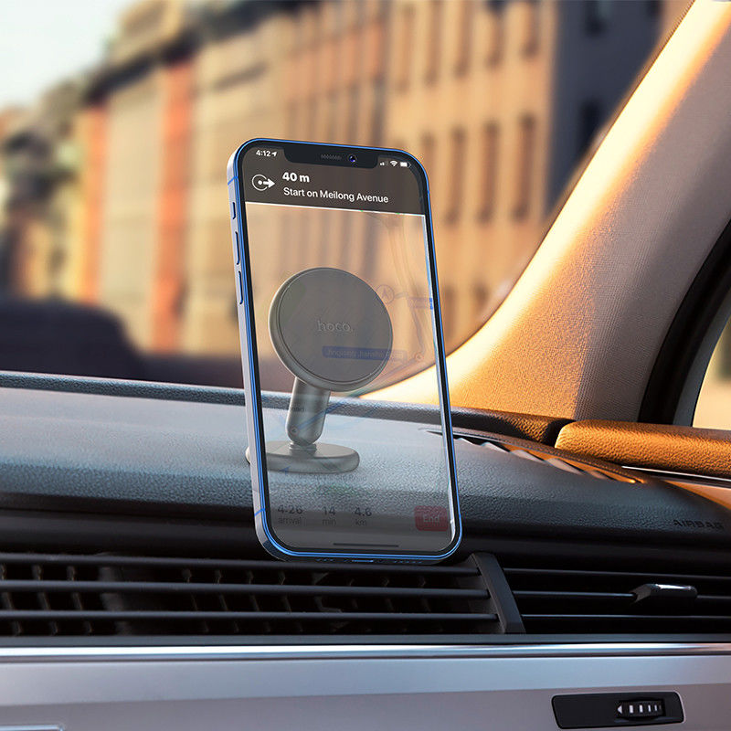 Hoco Universele Magnetische Dashboard Telefoonhouder Zilver afbeelding 5