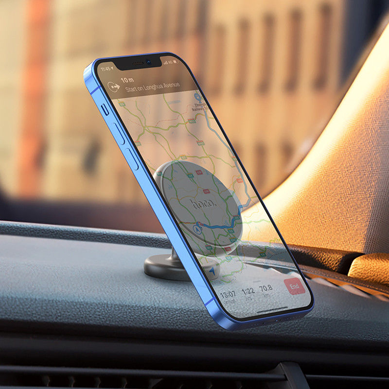 Hoco Dashboard Magnetische Verstelbare Telefoonhouder Auto Zwart afbeelding 7