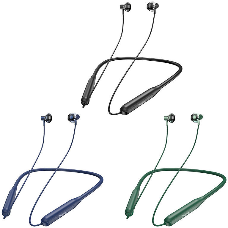 Hoco Bluetooth Draadloze Sport Oordopjes Blauw afbeelding 8