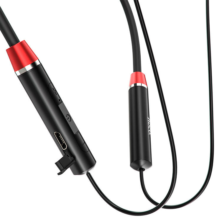 Hoco ES53 Coolway Draadloze Bluetooth Sport Oordopjes Rood afbeelding 6