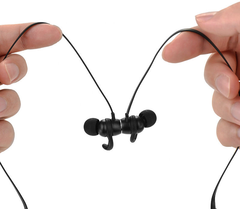 Hoco ES11 In-Ear Sport Oordopjes Draadloze Bluetooth Headset Zwart afbeelding 3