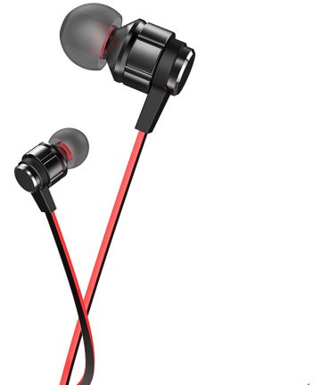 Hoco Platinum Sound Universele In-Ear Oortjes Telefoon Headset Zwart Headsets